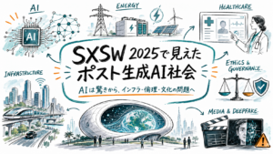 SXSW 2025で見えた「ポスト生成AI社会」