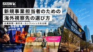 新規事業担当者のための海外視察先の選び方