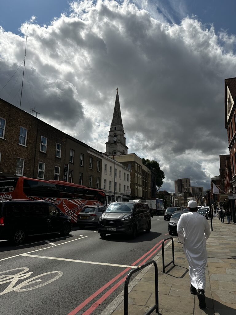 Spitalfields周辺の街並み