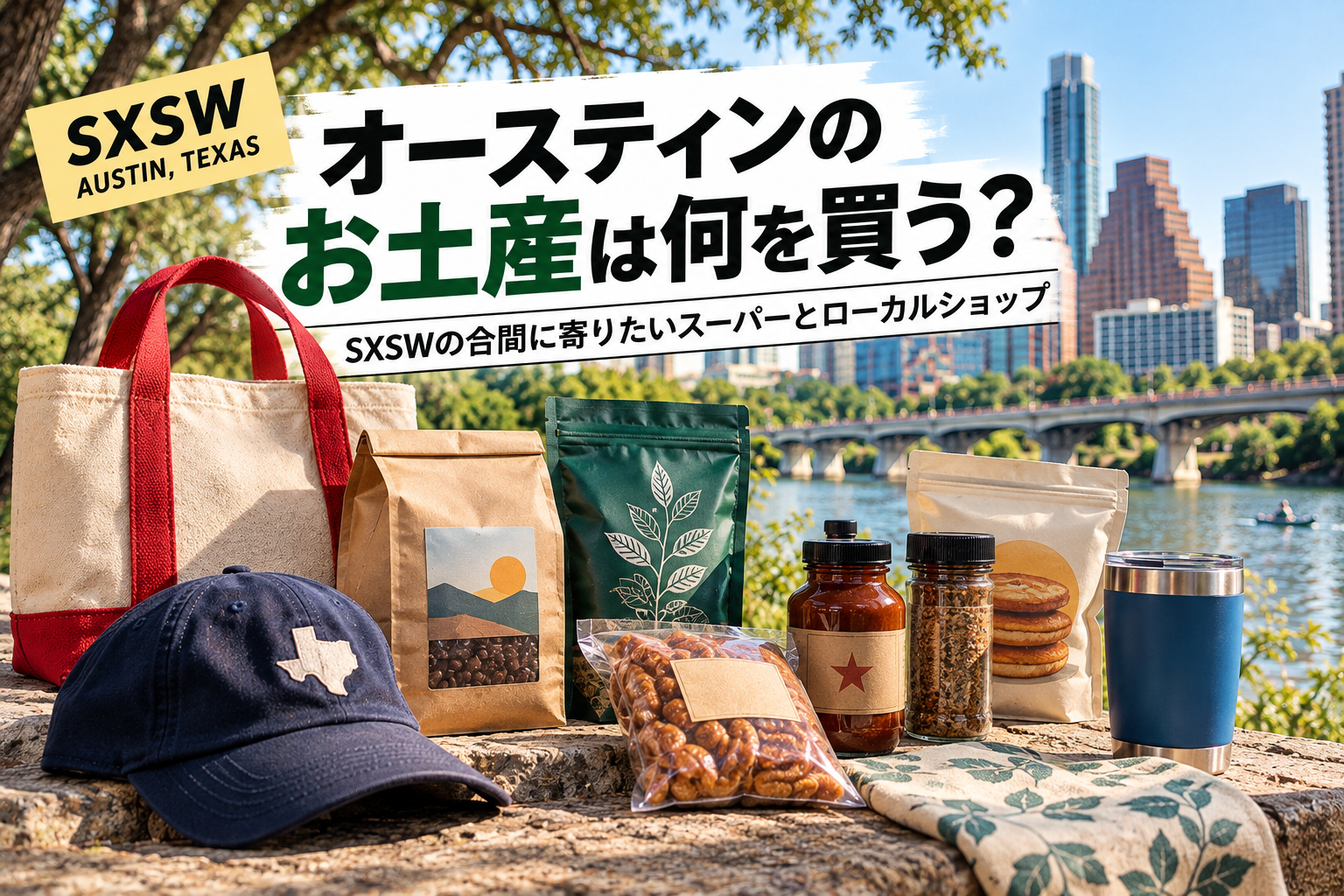 オースティン土産ガイドとSXSWの街並み